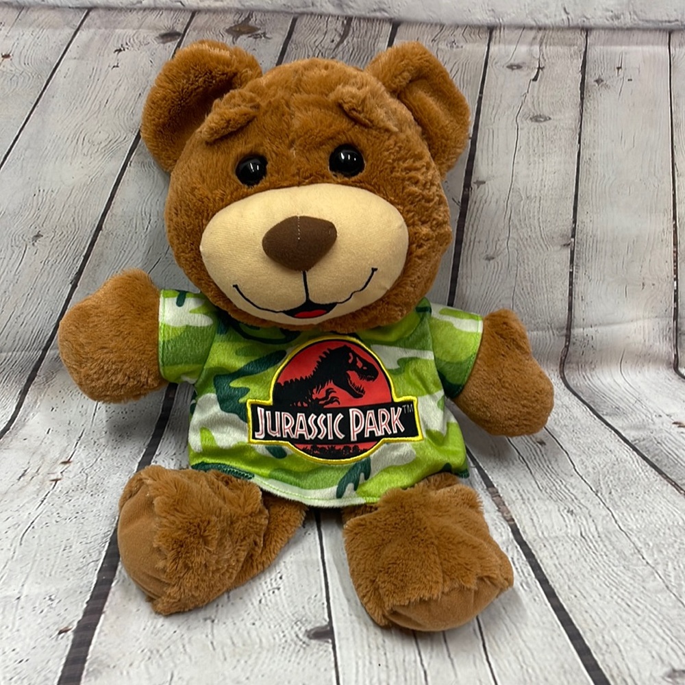Jurassic Park Universal Camouflage Teddy Bear